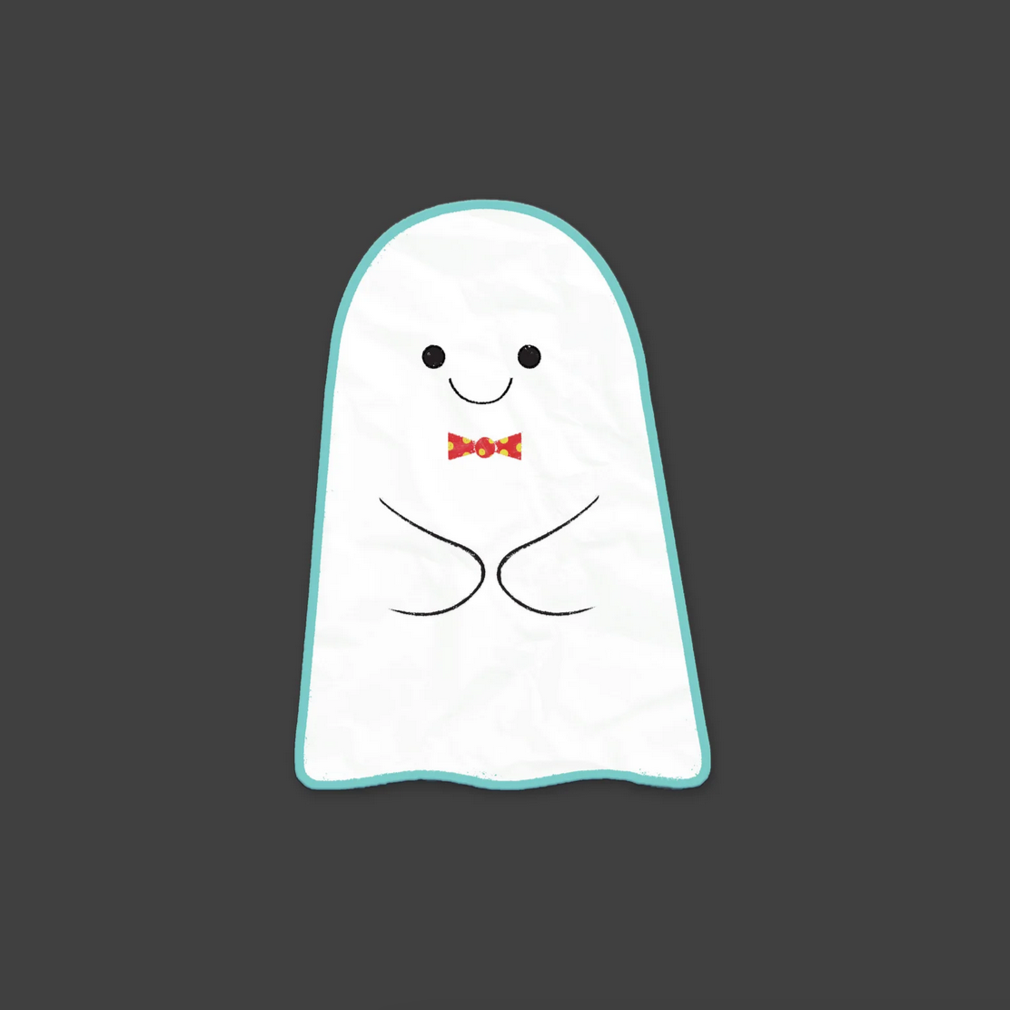 "Dead but still proper" Ghost -vinyl sticker