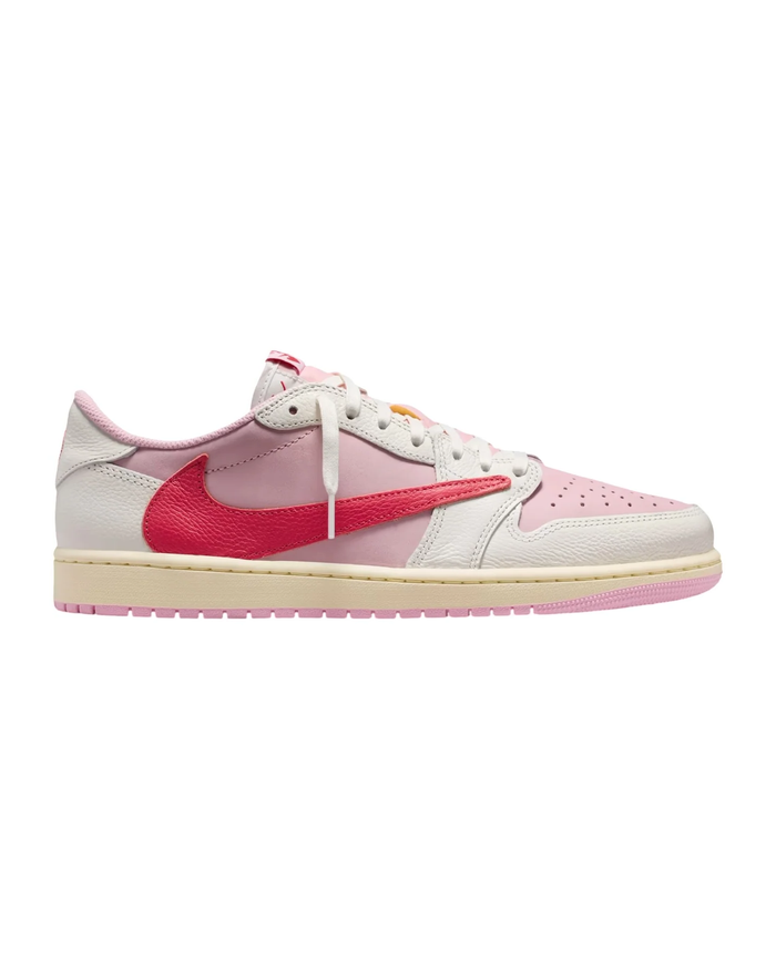 Air Jordan 1 Retro Low Travis Scott Sail Tropical Pink