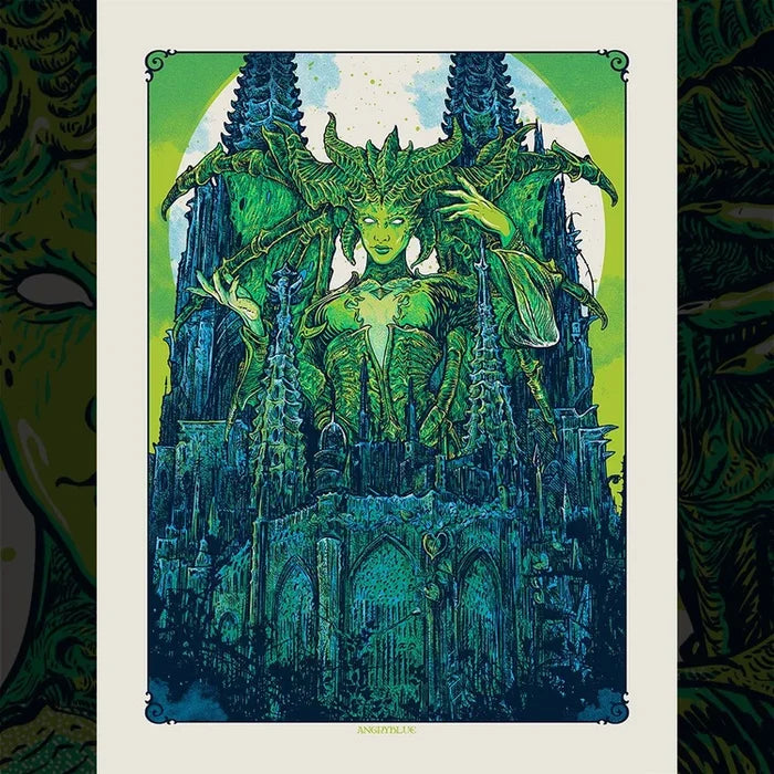 AngryBlue - Lilith Print