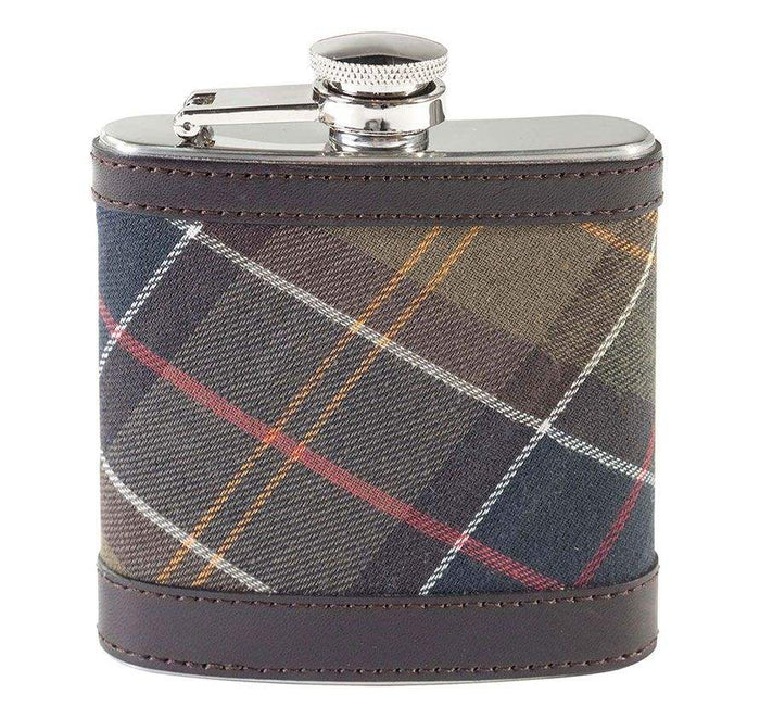 Barbour Vasapeli - Hip Flask - Tartan Brown - Kormákur & Skjöldur