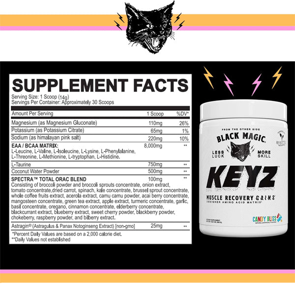 Black Magic Keyz Amino Acid Matrix 30 Servings