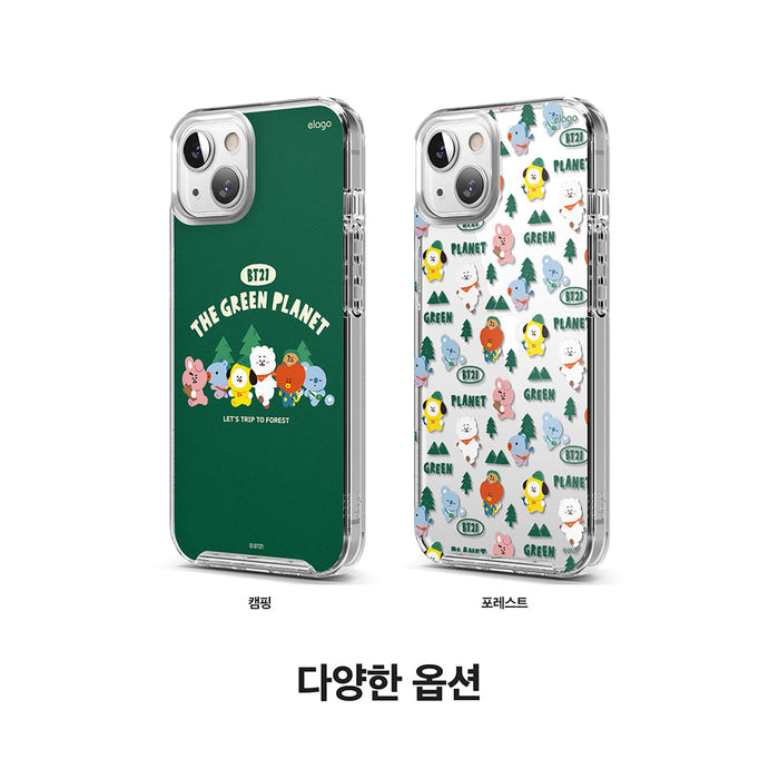 BT21 Official Green Planet iPhone Case
