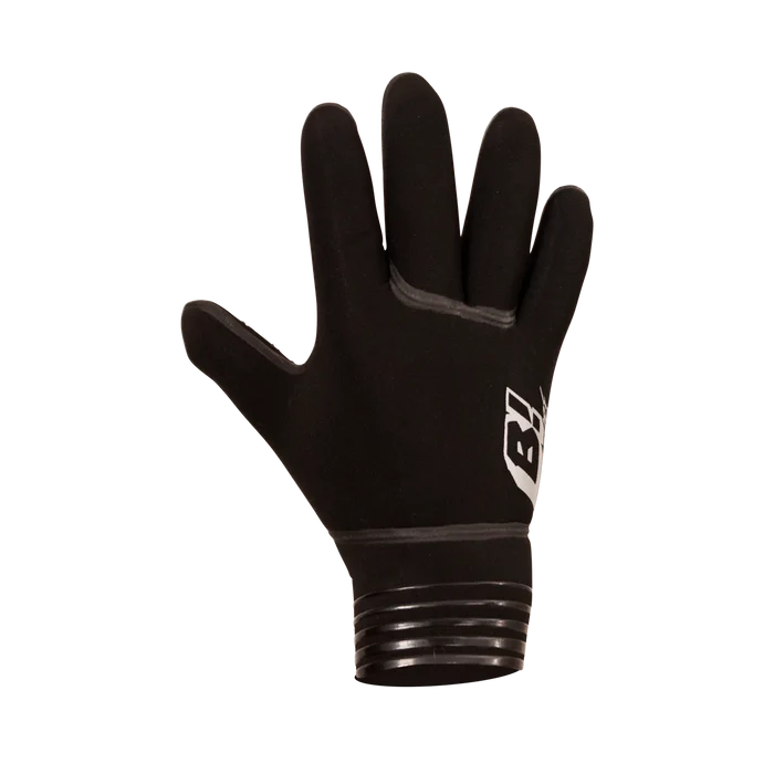 Buell Sizzle 3mm 5-Finger Neoprene Gloves - Unisex - Black