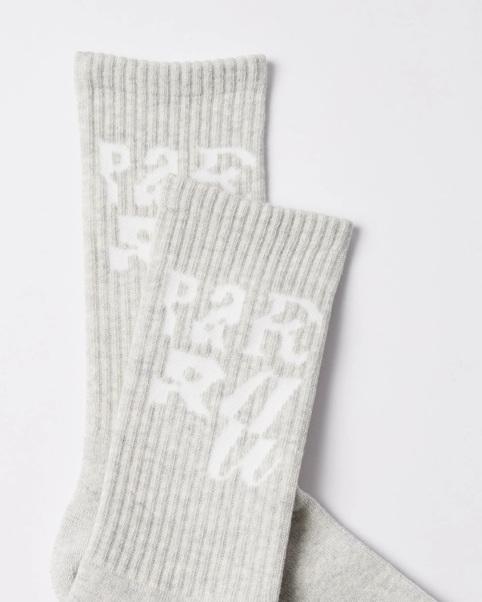 By Parra - Error logo crew socks - grey