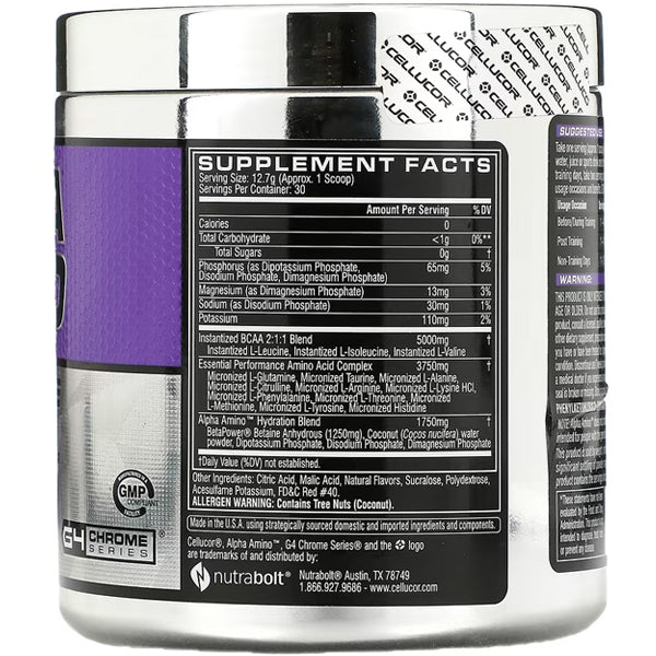 Cellucor Alpha Amino Performance BCAAs 30 Servings