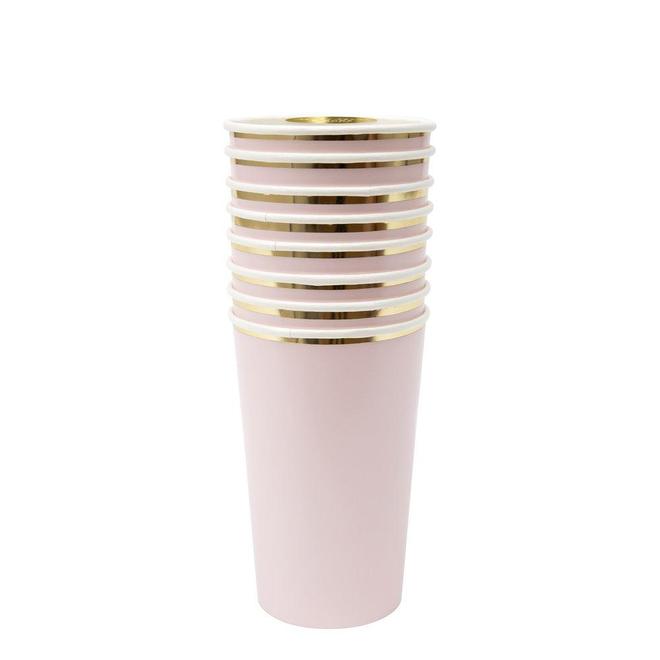Cups- Pink- 8 Ct