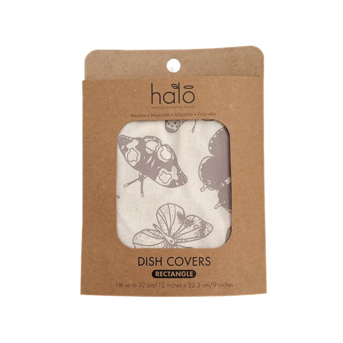 Dish Cover- Rectangle- Butterflies