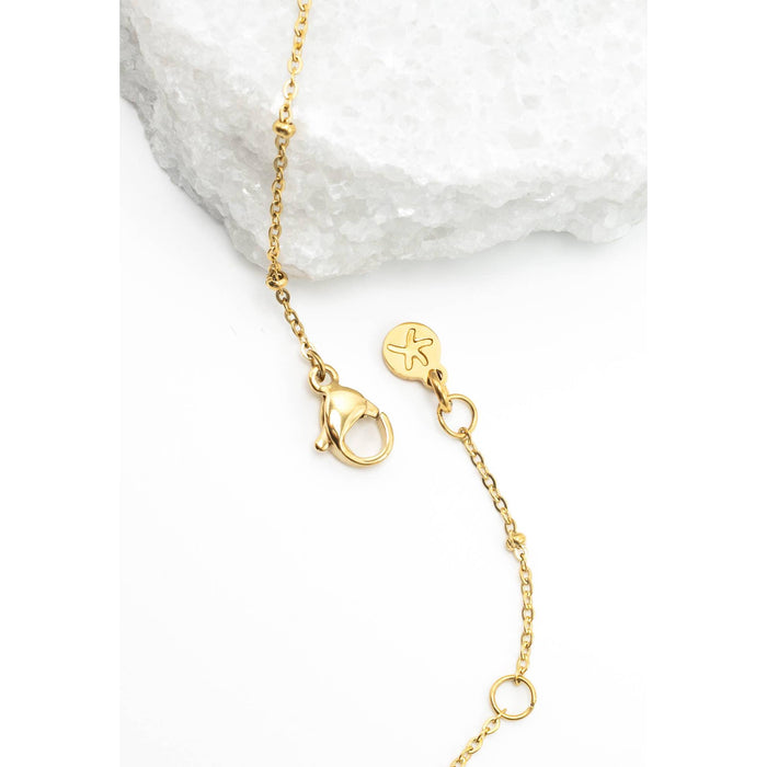 Faith Reversible Cross Bar Necklace