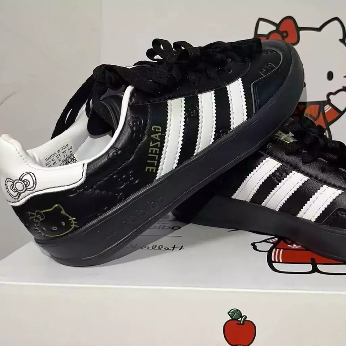 Adidas Gazelle x Hello Kitty Black