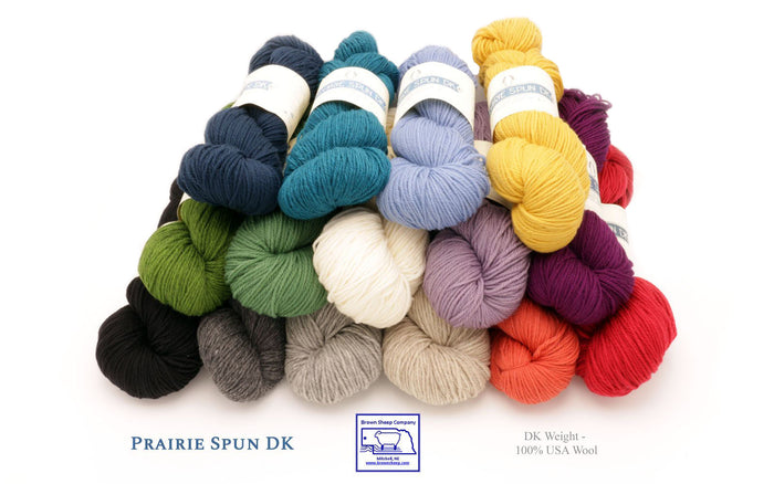 Brown Sheep - Prairie Spun DK / PRE-ORDER any 3 colors