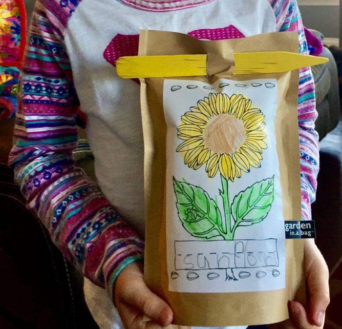 Kids Garden in a Bag | Mini Sunflower