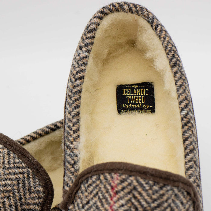 K&S Icelandic Tweed Inniskór Dilkur - Kormákur & Skjöldur