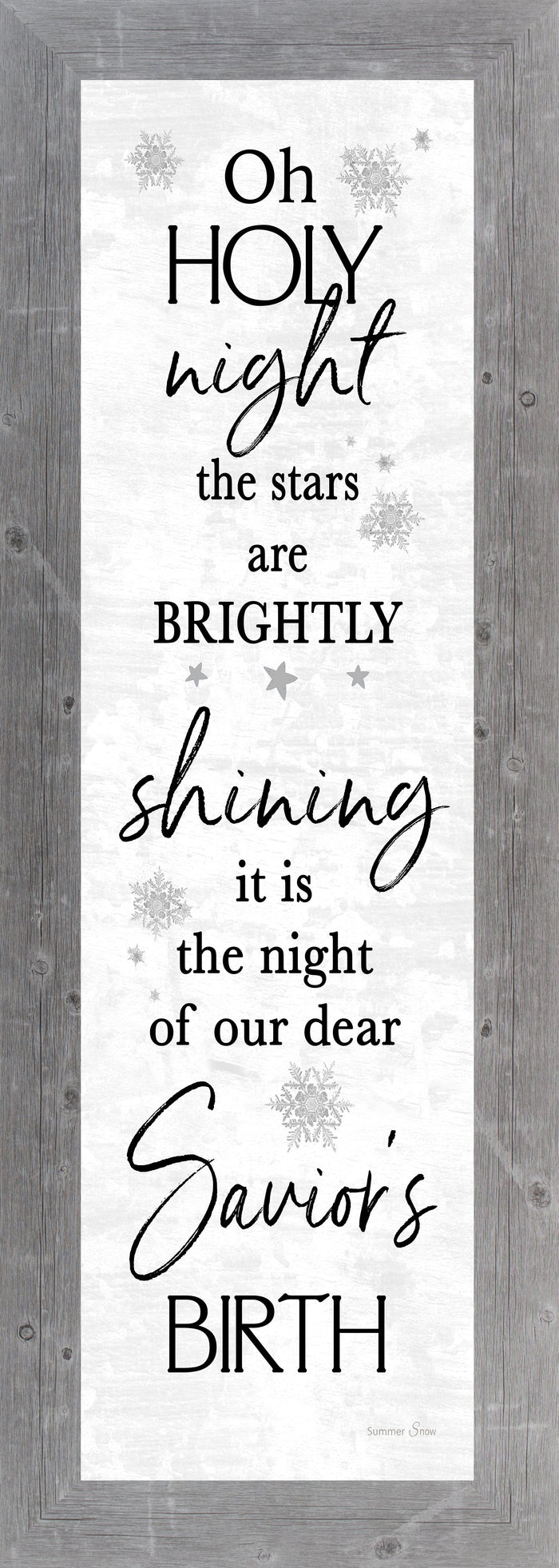 Oh Holy Night by Summer Snow SS103647 - Summer Snow Art