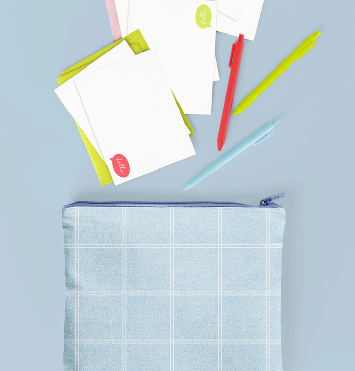 Stationery Kit Denim