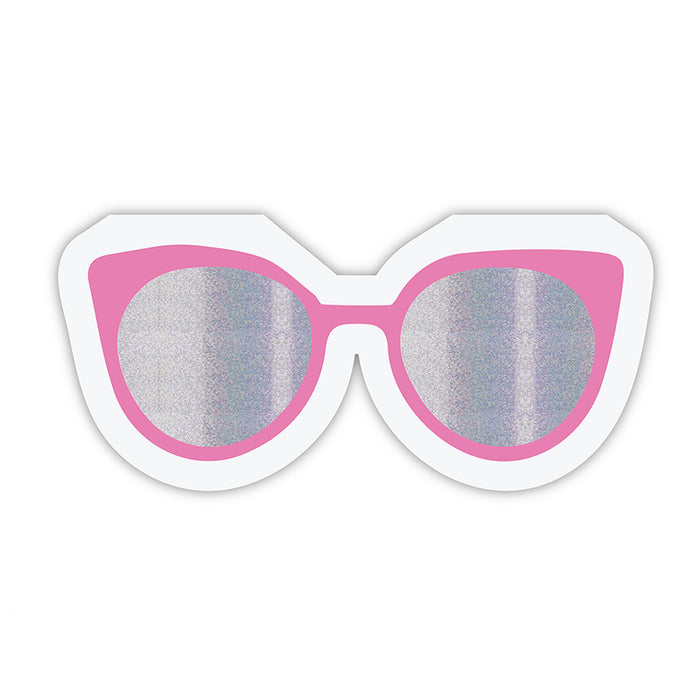 Sunglass Shape Beverage Napkin