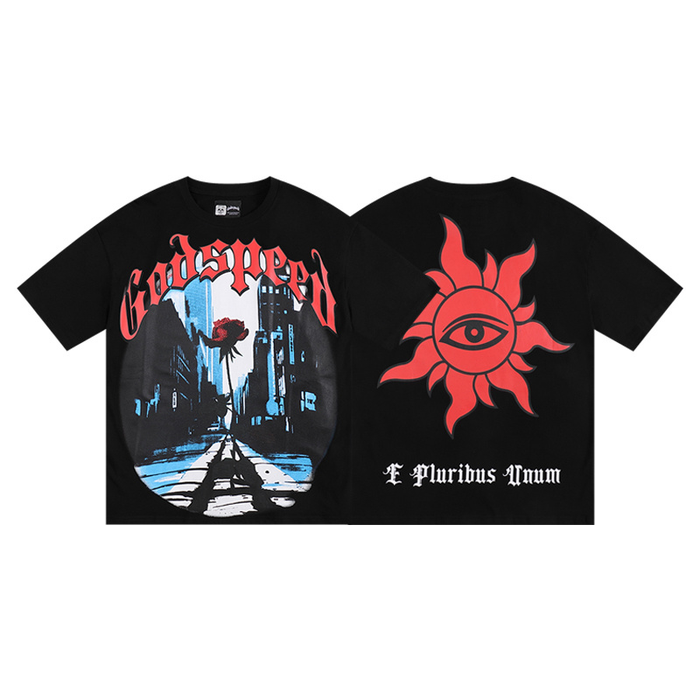 T-Shirt GODSPEED Eagle Eye Black | Streetwear
