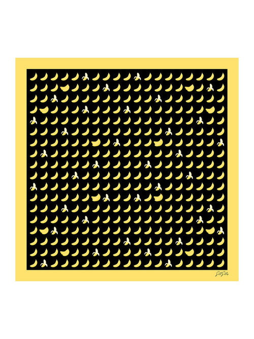 [Black Banana] SilkSilky Scarf 001