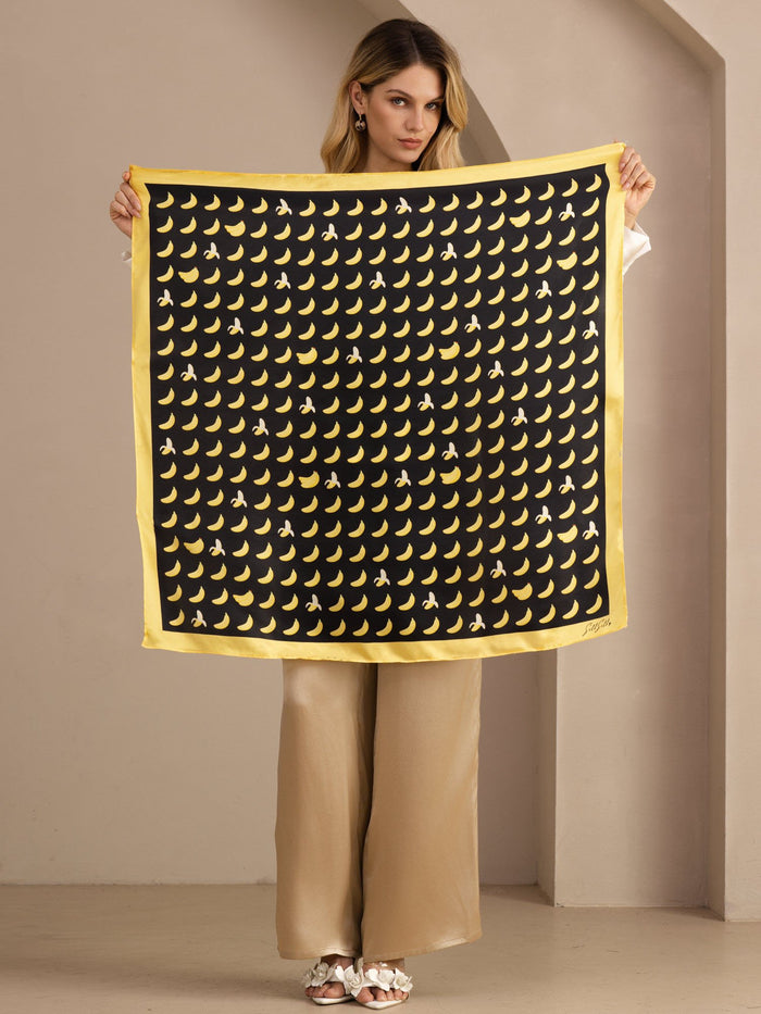 [Black Banana] SilkSilky Scarf 004
