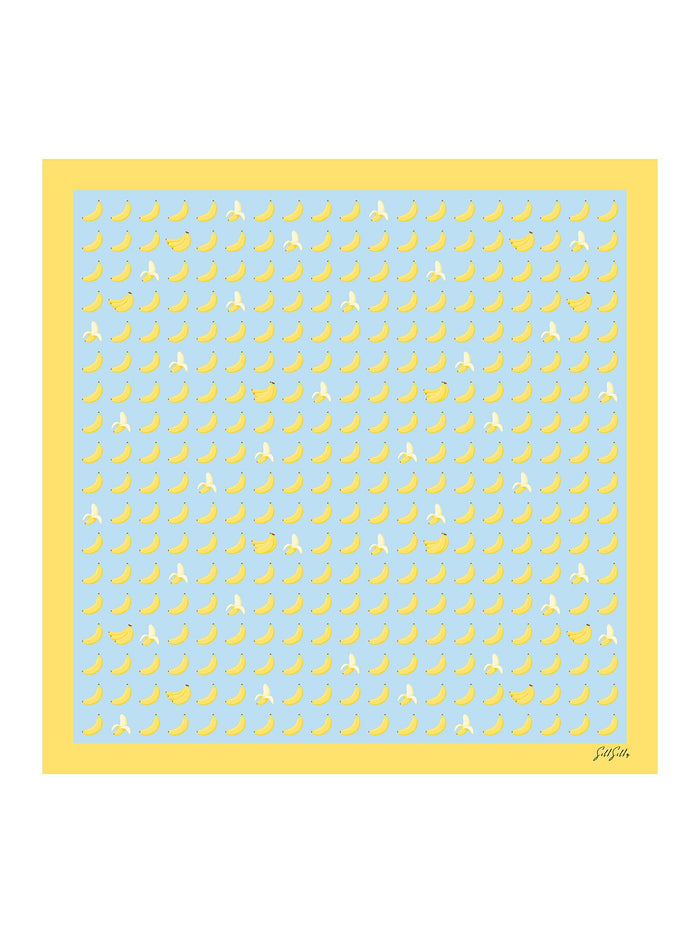 [Blue Banana] SilkSilky Scarf 001