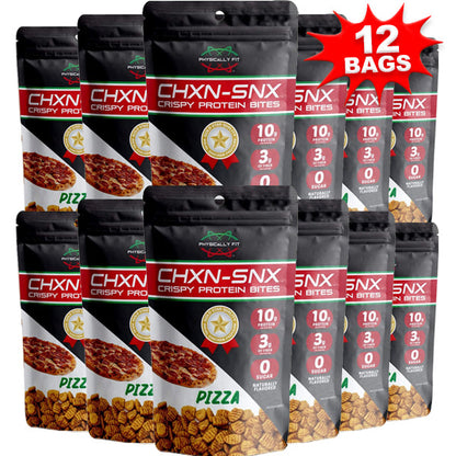 12 x 1.8oz CHXN-SNX Crispy Protein Bites