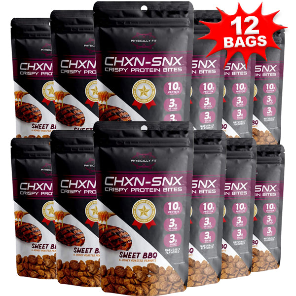 12 x 1.8oz CHXN-SNX Crispy Protein Bites