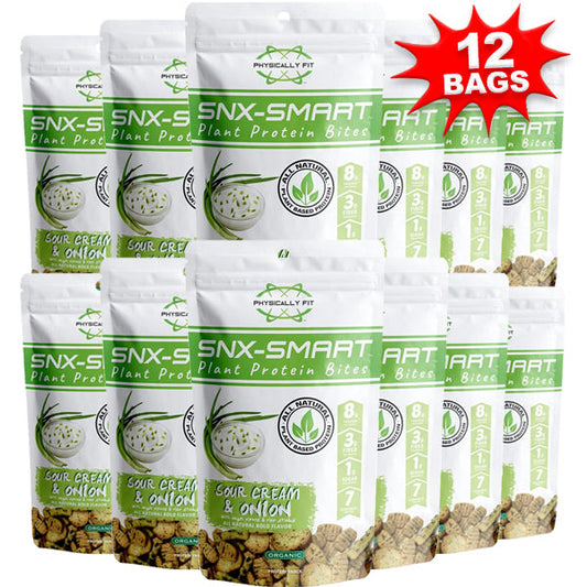 12 x 1.9oz SNX-SMART Plant Protein Bites