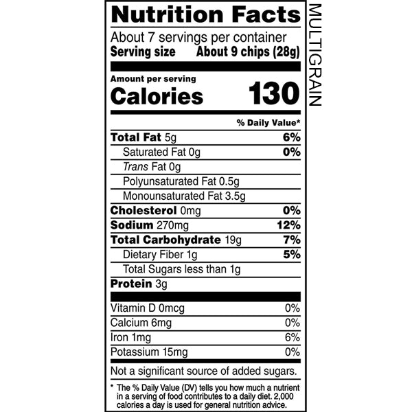 12 x 7.3oz Stacy's Baked Pita Chips