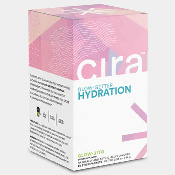 2 x 20pk Cira Glow-Getter Hydration Stick Packs