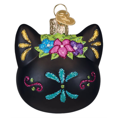 Dia De Los Muertos Cat Ornament