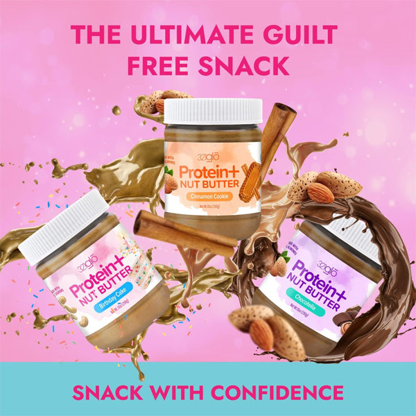 321glo Protein+ Nut Butter 10oz