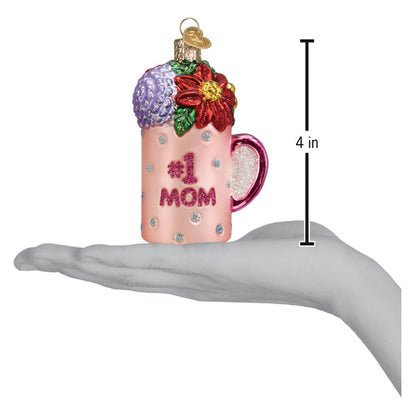 Best Mom Mug Ornament