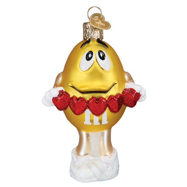 M&M'S Yellow Love You Ornament