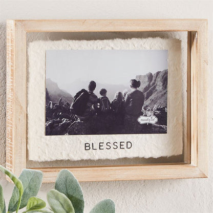 4 X 6 Blessed Glass Frame