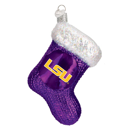 LSU  Stocking Ornament