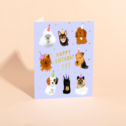 CANINE CREW - Birthday Card