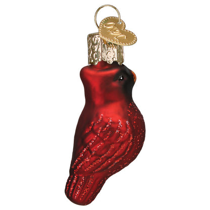Mini Red Cardinal Ornament