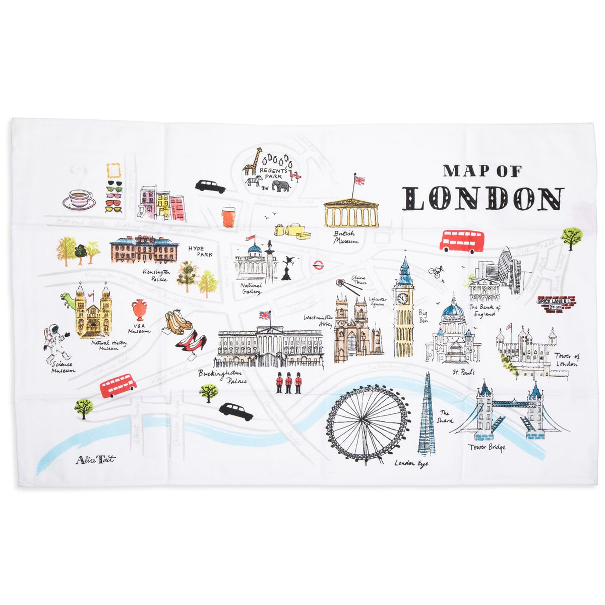 Alice Tait London Tea Towel