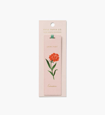 Birth Month Bookmark - January