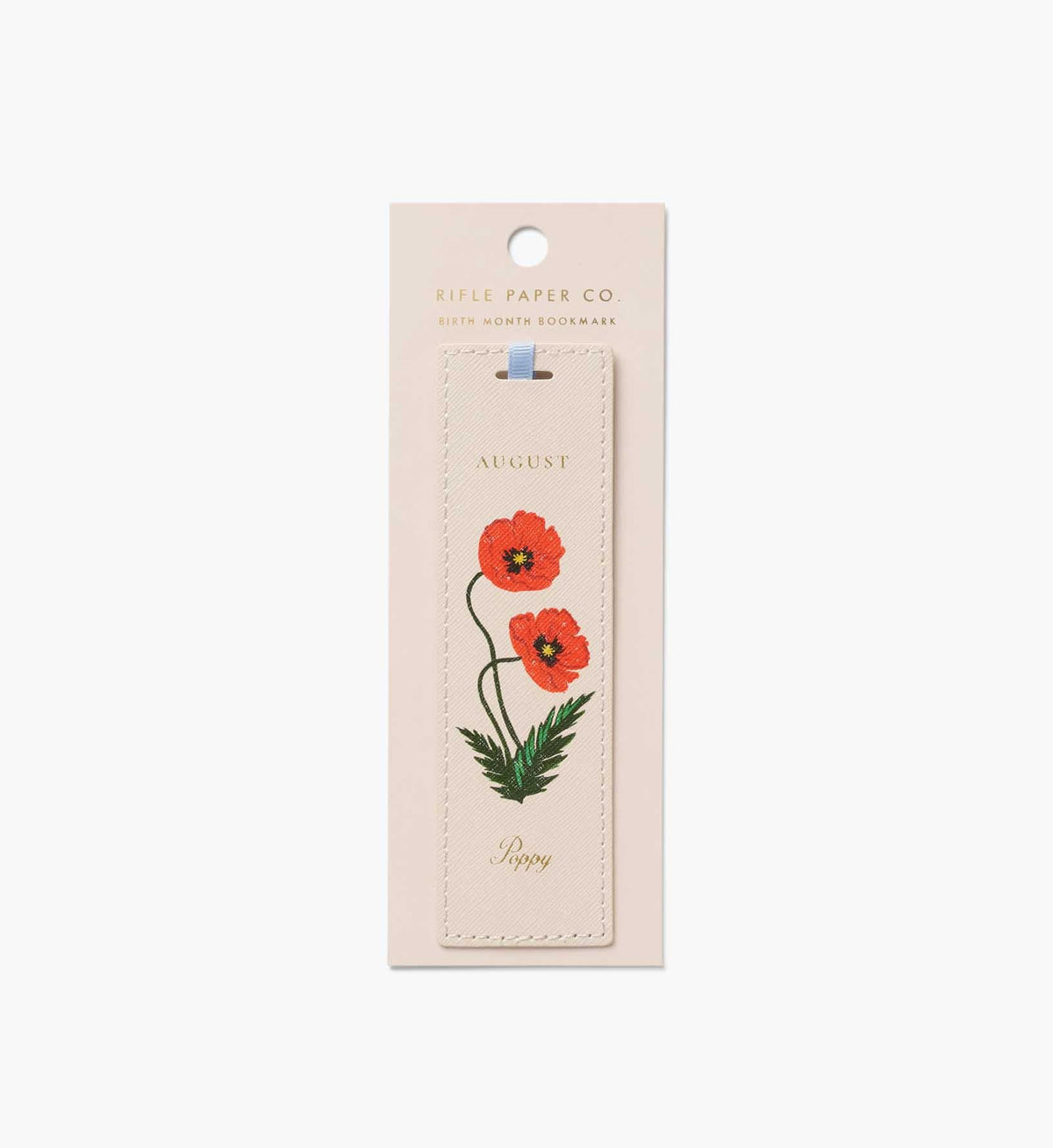 Birth Month Bookmark - August