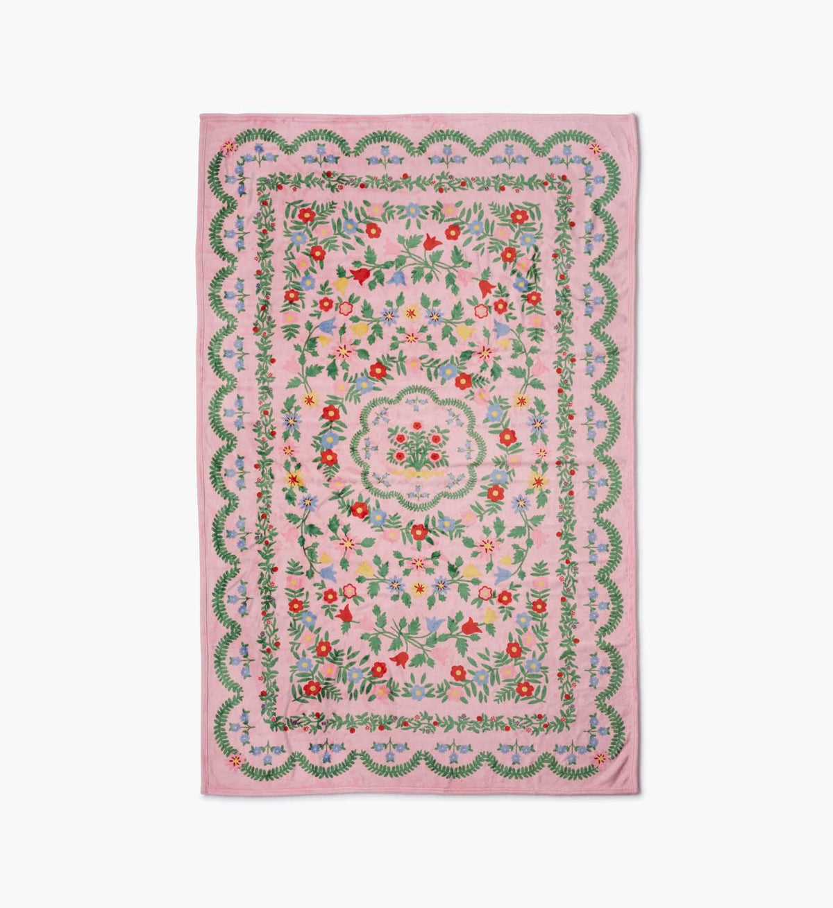 Fleece Blanket - Rosette