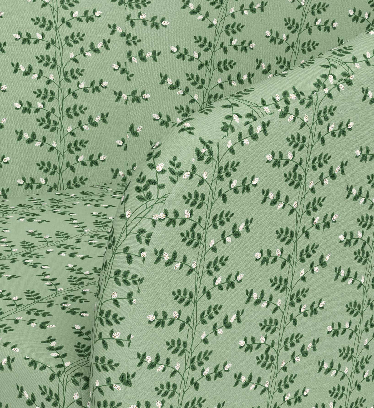 Pembroke Swivel Chair - Climbing Vines