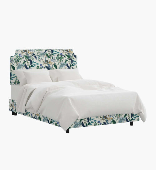 Hampton Bed - Peacock