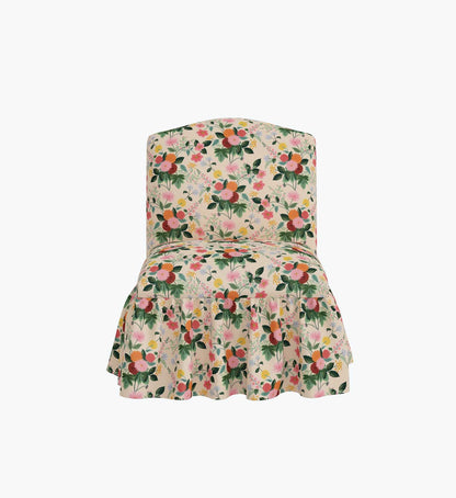 Edie Slipper Chair - Dahlia