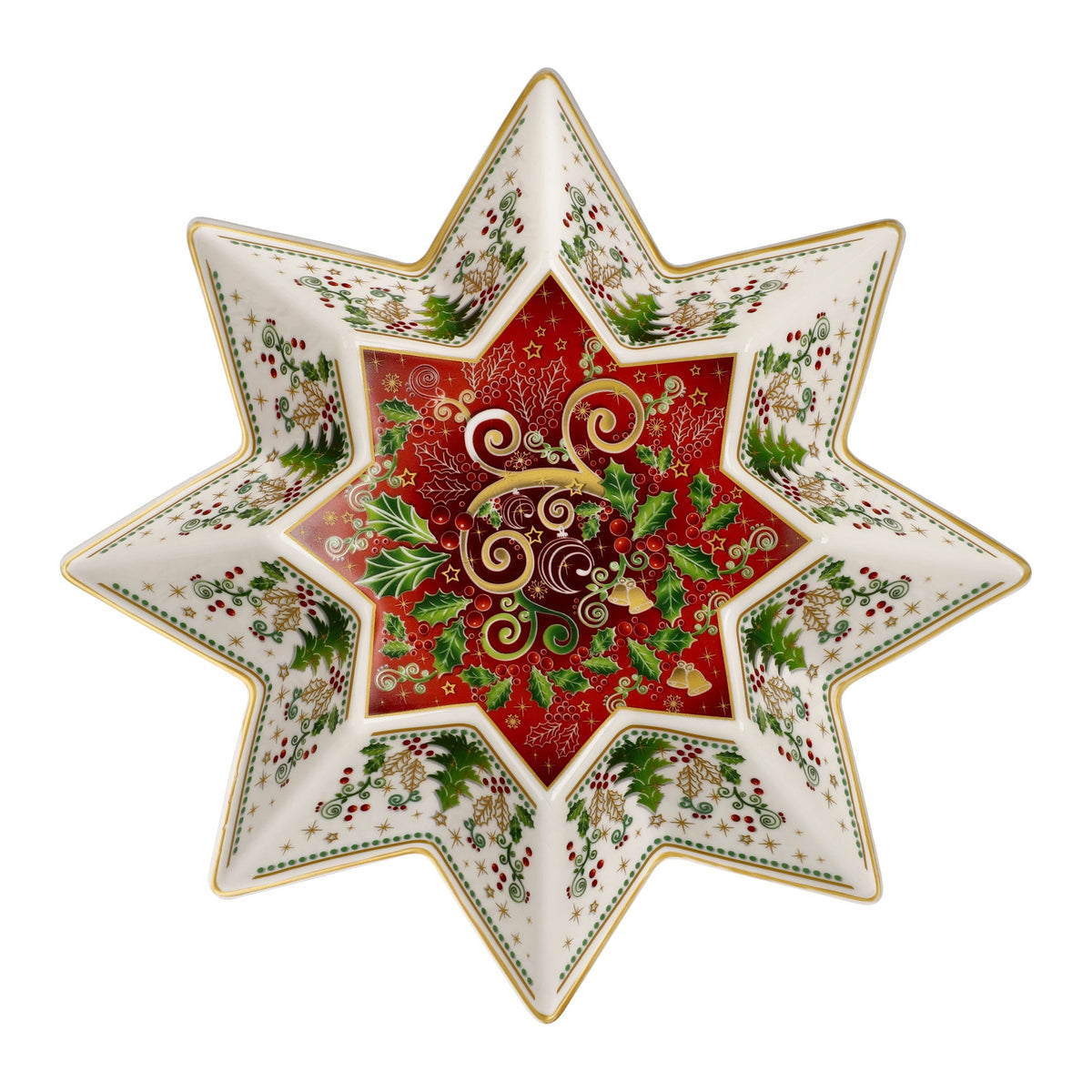 Goebel Palais Royal Large Stellar Christmas Bowl