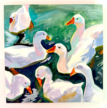 Kelley Luckett - Gaggle (of geese)