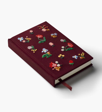 Mini Embroidered Journal - Gracie