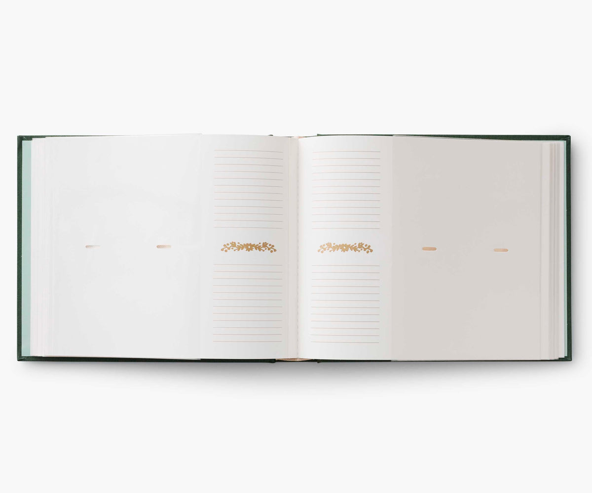 Embroidered Heirloom Photo Album - Wildwood
