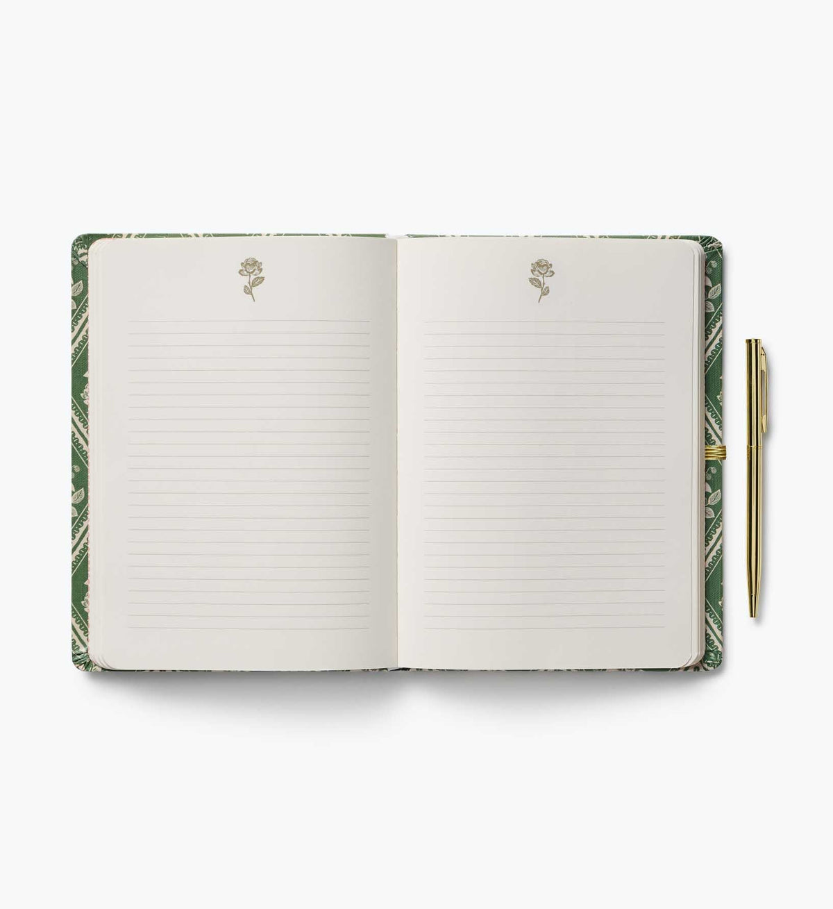 Journal with Pen - Rose Study