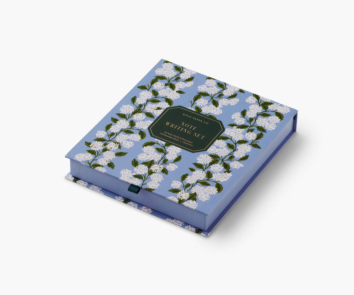 Letter Writing Set - Hydrangea