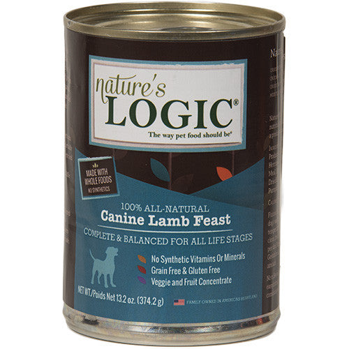 Nature's Logic Lamb Canned Dog Food